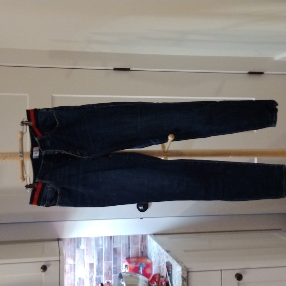 Cabi button fly skinny jeans